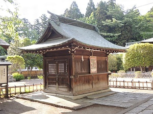 青葉神社旧愛姫社鞘堂