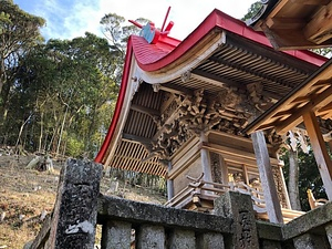 椿八幡神社本殿