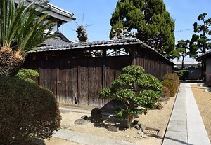 岩瀬家住宅板塀