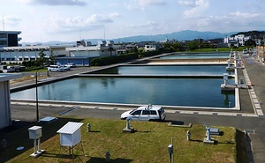 豊橋市上水道施設小鷹野浄水場緩速ろ過池