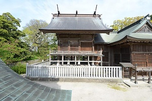 蚊屋島神社本殿