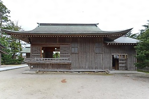 蚊屋島神社神楽殿