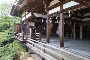 太郎坊宮阿賀神社神楽殿