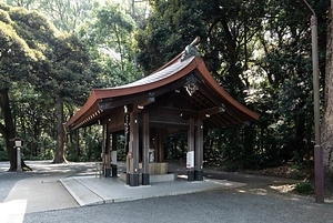 明治神宮 東手水舎