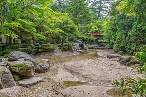 紅葉谷川庭園砂防施設