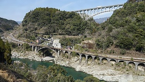 旧綱ノ瀬橋梁及び第三五ヶ瀬川橋梁 旧綱ノ瀬橋梁