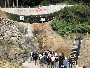 糸魚川市根知の糸魚川-静岡構造線