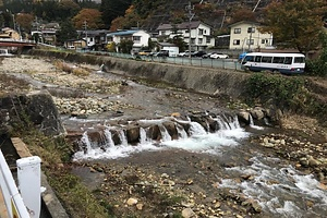 横湯川第五七号堰堤