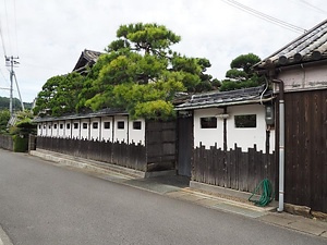 一木旅館門及び塀