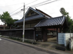 松田家住宅表門及び板塀