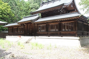 吉野神宮 裏門及び透塀（透塀）