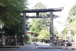 吉野神宮 裏鳥居