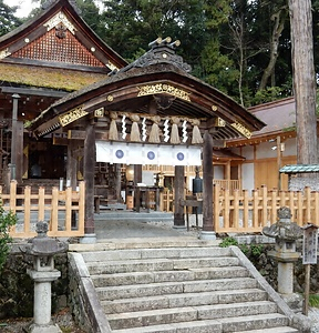 宇倍神社神門