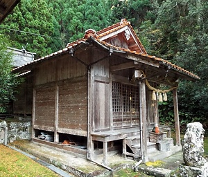 杉谷神社拝殿及び幣殿