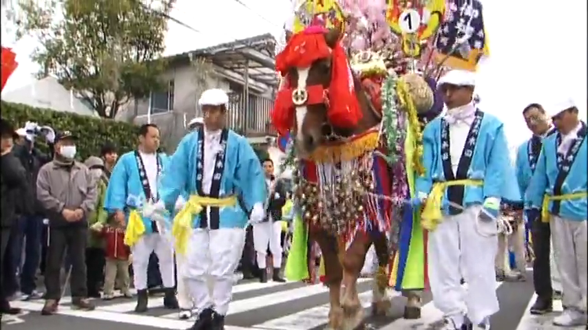 薩摩の馬踊りの習俗